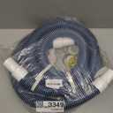 1.5" 6ft Pool Filter Pump Hose Kit for Above Ground Swimming Pools Vacuum Skimmer 1 1/2 to 1 1/4 Pool Hose Adapter Fittings & 1 1/2" Hose Replacement- 2 Pool Hoses, 2 Adapters, 2 PTFE Tapes, 4 Clamps