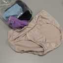 Fruit of the Loom Women's Breathable Underwear, Moisture Wicking Keeps You Cool & Comfortable, Plus Size (7, Cooling Stripes - Brief - 6 Pack - Colors May Vary)