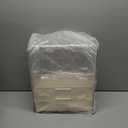 Makeup Storage Organizer Box Large Cosmetic Display Cases Dustproof and Waterproof Cosmetic Organizer Countertop Skincare Organizer (Large Cream+Brush Holder)