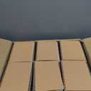 miikoul 150 Packs A5 Spiral Notebooks, 8.3"5.5", 60 Sheets/120 Pages, Hardcover Lined Journal Notepad Travel Notebooks for Office and Back to School Supplies (Picture color-Kraft)