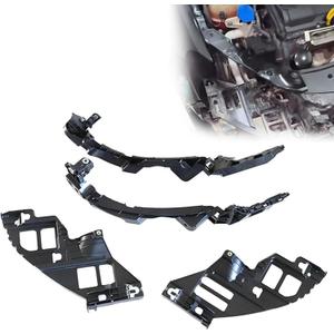 XQSMWF Front Headlight Guide Support Bracket Set Left & Right Side Compatible with Volkswagen Golf GTI MK6 2009-2013 Cabriolet 2012-2016, Replace 5K0807228A 5K0807572 5K0807571 5K0807227A
