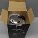 Coffee Gator 9 Cup Moka Pot, 15oz Stovetop Espresso Maker for Italian Coffee, Transparent Glass & Stainless Steel Design, Silver, 450ml