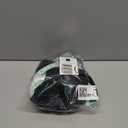 Yonique Women Two Piece Bathing Suits Push Up Bikini Set Halter Swimsuit Vintage Swimwear (Small, Black and White)