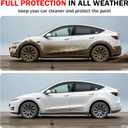Mud Flaps for Tesla Model Y Juniper 2026, Custom Fit Splash Guards, No Drilling Required, All-Weather Protection, Front & Rear Fender Accessories