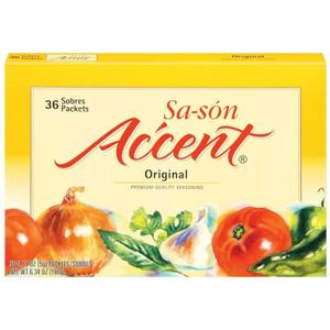 2 x Sa-son Accent Seasoning, Original Flavor, 36 Packets
