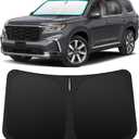 INSAUTO Custom Fit Windshield Sun Shade Accessories for Honda Pilot 2016-2026, Foldable Front Window Sunshade, UV & Heat Reflector, Keeps Interior Cool, Includes Storage Bag