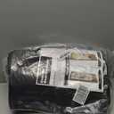 ZATOCL 8Tier Over The Door Organizer, Space Saving Hanging Shoes Organizer and Storage Unit, Organizer for Closet, Bedroom, Entryway, Black