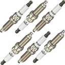 BDFHYK Set of 6 Iridium Spark Plug Compatible with BMW X3 X4 X5 X6 135i 335i 435i 535i 640i 740i 740Li M235i ActiveHybrid 3 5 7 3.0L L6 Engine Replacement for 97506 SILZKBR8D8S