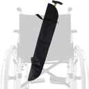 Cane Storage Bags with Adjustable Strap Design, Portable Walking Aid Storage Bag, Mobility Scooter Cane Holder for Mobility Scooters and Wheelchairs - Universal Canes and Umbrella Carry Bags (Large)
