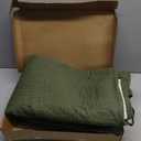 Quilted Olive Green Sofa Slipcovers with Pockets, Anti-Slip Medallion Couch Covers for 3 Cushion Sofa, Couch Cover for Dogs Cats Water-Repellent Machine Washable (Large Sofa 68", Olive Green)