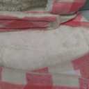 Malier Classic Plaid Fleece Dog Coat Jacket with Pocket, Windproof Warm Winter Pet Apparel for Small Medium Large Dogs (Pink, Large)