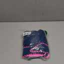 popvil Women One Piece Swimdress Swimsuit Neon Tummy Control Bathing Suit Swim Dress with Shell Trim U Neck Swimwear, Teal, X-Large