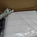 Bwarm Electric Heated Mattress Pad Mini Twin Size, 31" x 55", Bed Warmer, 9 Heat Settings, 1-12 Hours Auto Off, Deep Pocket, Fast Heating, Machine Washable, Soft and Cozy