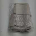 LAMIT 100% Blackout Natural Linen Curtains, 63 Inches Linen Textured Thermal Bedroom Curtains Back Tab and Rod Pocket Neutral Panels with White Liner for Farmhouse, 2 Panels, 52 x 63 Inch