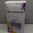 Shoe Covers Dispenser with 200pcs Disposable Shoe Covers Non Slip, Automatic Shoe Cover Machine,Fits Size Up to 11 US Men, for Home, Office, Factory, Supermarket, Silver