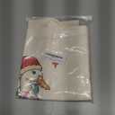 Dlzdn Christmas Goose Tote Bag Winter Reusable Shopping Grocery Bag Beach Bag Birthday Gifts for Women Teacher