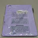 ZryXal New iPad Pro 13 Inch Case (M5) 2025 / (M4) 2024 with Pencil Holder, Smart iPad Case [Support Pencil Pro and Pencil (USB-C)], Support Touch ID and Auto Wake/Sleep (New Clove Purple)