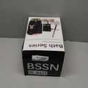 9 Pieces Black Bathroom Accessories Set, Gorgeous Gold Bathroom Set, Can, Toilet Brush, Soap Dispenser and Toothbrush Holder, Soap Dish, Tumbler, Qtip Holder, Tray, Sink Countertop Set Decor