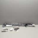 Reinforced 60" Wide Retractable Baby Gates with Upgraded Rods - Bottom Anti-Escape, 5 ft Mesh Baby Gate Retractable Dog Gate Indoor Pet Gate Retractable Stair Gate Outdoor Retractable Gate, Black ((33" Tall x 60" Wide))