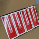 MUDOR 40 Pack Coin Storage Tube for Cent, Plastic Coin Holders Tube with Screw-On Caps, Coin Collection Supplies,Long-Term Coin Storage (Cent)