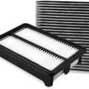 Comb Engine Cabin Air Filter for Honda Civic 2.4L L4 2015 2014 2013 2012