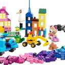 LEGO Classic Large Creative Brick Box 10698 Building Set, Toy Storage Solution for Home or Classrooms, Interactive Building Toy for Kids, Boys, and Girls