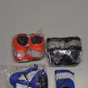 Weewooday 12 Pcs Dog Boots Adjustable Drawstring Puppy Boot Waterproof Anti Slip Dog Paw Protector Breathable with Soft Sole for Small Puppy(Size 2)