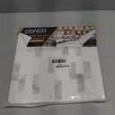 DEWOO Kitchen Backsplash Self Adhesive Wall 3D Marble Tiles Peel and Stick Bathroom, Grey (Sheet, 12"×12"), 7 Pieces