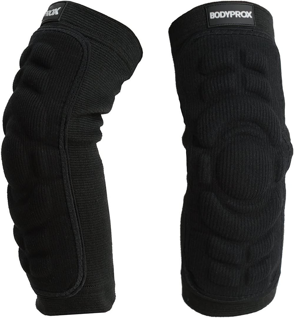 Bodyprox Elbow Protection Pads 1 Pair, Elbow Guard Sleeve (Small)
