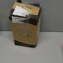 OTTENON Dog Treat Container Set of 2, Dog treat jar with Airtight Lid, Small dog food container, Dog Cookie Jar for kitchen Counter, Treats Canister, Pet Treat Container 8.3x4.9 & 7.1x4.3 (Black)