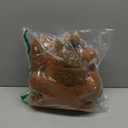 Shappy 3 Pcs Christmas Gingerbread Pillows Christmas Shaped Throw Pillows for Home Couch Sofa Bed Decorative Cute Xmas Decor (Brown)