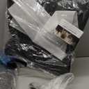 TRALT Ergonomic Office Chair - Desk Chair with Adjustable Headrest Lumbar Support Computer Chair - Mesh Comfy Chair with Flip-up Armrests - Gaming Chairs for Adults Home Office (Leather, Black) (Pack of 1)