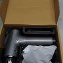 Massage Gun, Muscle Massage Gun for Athletes Handheld Electric Deep Tissue Back Massager, Percussion Massage Device for Pain Relief with 30 Speed Levels 9 Heads (Grey)