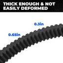 JERBOR CVT Clutch Drive Belt Fit for Hisun UTV ATV 500 700 450 550 750 Massimo MSU 500 700 UT500 700, for Axis 500 700 750 Cub Cadet Challenger Sector 550 750 Vector 500 700, Replace 25300-F39-0000