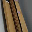 Cordless Bamboo Roman Shades for Windows, Blinds Size (31 1/2" W  64" H) Colour (Highfield Teak) Fits Windows (31 3/4" W  64" H)