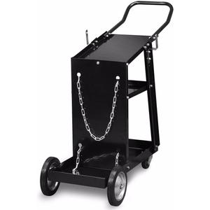 Mig Tig Arc Welder Welding Cart Universal Storage For Tanks & Accessories Wheels