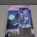 Discovery Jellyfish Aquarium Lamp  ColorMorphing LED Bedroom Night Light with Remote| 15 Light Options| Lifelike Floating Jellyfish| Educational Learning Gift| Ages 8+