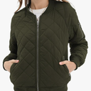 Argstar Women's Quilted Bomber Jakcet with 5 Pockets, XL