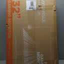 SANSUI 32 Inch Curved 240Hz Gaming Monitor High Refresh Rate, FHD 1080P Gaming PC Monitor HDMI DP1.4, Curved 1500R, 1Ms MPRT, HDR,Metal Stand,VESA Compatible(DP Cable Incl.)