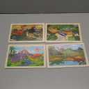 Wooden Puzzles Dinosaur Toys for Kids Ages 3-5, Set of 4 Packs with 20-Piece Wood Jigsaw Puzzles, Preschool Educational Brain Teaser Boards for Boys and Girls 3 4 5 6 Years Old