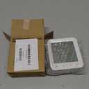 Bathroom Clock Waterproof Shower Timer, Digital Wall Clock with Countdown, Touch Screen, LCD Display, Temperature, Suction Cup/Hanging Hole/Stand, Spa Sauna, Kids and Adults I White