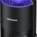 Fly Traps, Fruit Fly Trap Indoor, Gnat Traps, Bug Zapper Indoor,Mosquito Traps with 10 Sticky Glue Boards, Black