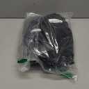 Biscaynebay Wrap Around Bed Skirts for Full & Full XL Beds with Extra Long Drop of 25", Black Adjustable Elastic Dust Ruffles Easy Fit Wrinkle Resistant Silky Luxurious Fabric Machine Washable