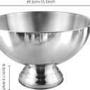 12L Premium Large Size Ice Bucket, Stainless Steel Champagne Bucket for Parties with Great Performance and Sleek Design
