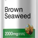 Horbach Brown Seaweed Extract Capsules | 200 Pills | Fucoxanthin Supplement | Non-GMO, Gluten Free, EXP: 05/2028
