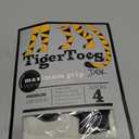 DOK TigerToes Premium Non-Slip Dog Socks for Hardwood Floors - Extra-Thick Grip that Works Even When Twisted - Prevents Licking, Slipping, and Great for Dog Paw Protection - Size Medium