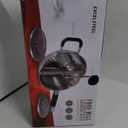 ExcelSteel Food Mill W/3 Grinding Sizes, 17" x 8.25" x 3.75", for Versatile Textures in Soups, Sauces, and Foods, Medium