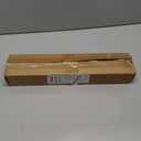 Gold Shower Curtain Rod 34-82 Inches(2.8-6.8ft) Never Rust Adjustable Shower Rod Spring Tension Non Slip No Drilling Shower Rods for Bathroom Garland Window