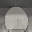 KOHLER 20110-0 Brevia, Slow Close Toilet Seat, Elongated Toilet Seat, Grip-Tight Bumpers Quick-Attach Hardware, White