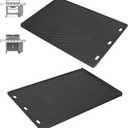 Reversible Cast Iron Grill Griddle for Weber GS4 Genesis II/LX 400 Series, Genesis II E410 S435, II LX E440 S440 Grills, 66097 66089 Griddle Insert for Weber Genesis 2 Replacement Parts, 1PC